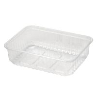 Контейнер 750 мл 1-секц. 186х132х46 мм, серия 186, без крышки, прозр., ПП, 100 шт/упак 500 шт/кор РОССИЯ К 186-750