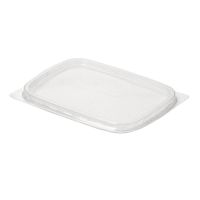 Крышка к контейнеру 186х139х7 мм, прозр., ПП, 100 шт/упак 500 шт/кор РОССИЯ КР 186