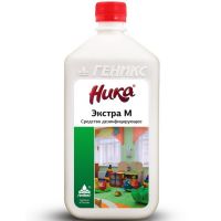 Дезинфицирующее средство "Ника" Экстра М, флакон, 1000 мл 12 шт/кор РОССИЯ