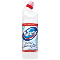 Средство для очистки сантехники "Domestos" Ультра белый, изогнутое горло, 1000 мл 12 шт/кор РОССИЯ