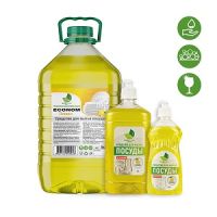 Средство для мытья посуды "Ecoline" Econom Лимон, бутылка ПЭТ, 5000 мл 4 шт/кор РОССИЯ 129408