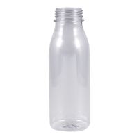 Бутылка ПЭТ 300 мл, прозр., горло d38 мм, крышка в компл., 100 шт/кор 100 шт/упак РОССИЯ