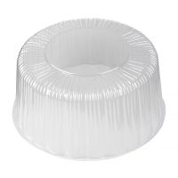 Упаковка для торта [крышка] d222хh129[d208хh114] мм, прозр., ОПС, 250 шт/кор "Комус" 250 шт/упак РОССИЯ Т-195К