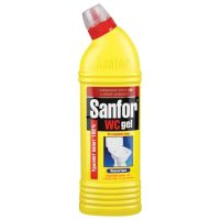 Средство для очистки сантехники "Sanfor" WC Gel, Морской бриз, изогнутое горло, 750 мл 15 шт/кор РОССИЯ 29734