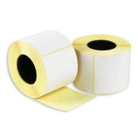 Весовая лента 58х40 мм ЭКО, непринт., бел., термобум., 500 шт/рул 60 рул/кор РОССИЯ