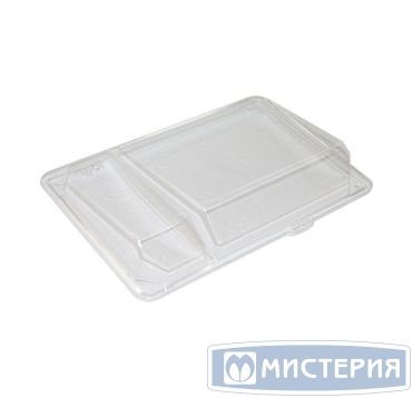 Крышка к контейнеру для суши "Витрина" 220х148х40 мм, прозр., ОПС, 540 шт/кор "Kado-Prim" 540 шт/упак РОССИЯ КД-011 К