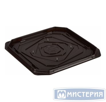 Упаковка для торта [дно] 225х225х13[175х175х10] мм, коричн., ПС, 360 шт/кор "Комус" 360 шт/упак РОССИЯ Т-017ДШ