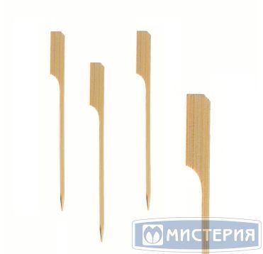 Пика 180 мм, диз. "Гольф", беж., бамбук, 100 шт/упак 40 упак/кор КИТАЙ