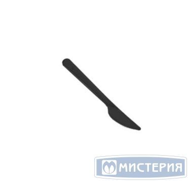 Нож одноразовый Кристалл 180 мм, черн., ПС, 50 шт/упак 2 500 шт/кор РОССИЯ 4008Ч