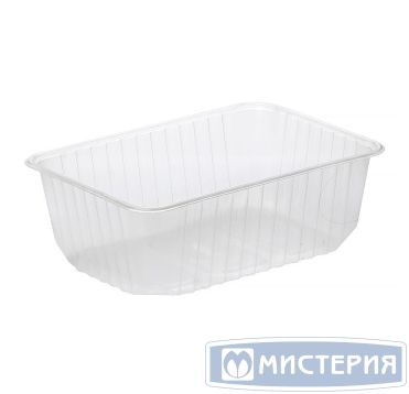 Контейнер прямоугольный, 186х132х64мм, 1000мл, полупрозрачный ПП
