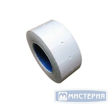 Этикет-лента 21,5х12 мм, прям., бел., бум., 1000 шт/рул 150 рул/кор РОССИЯ -