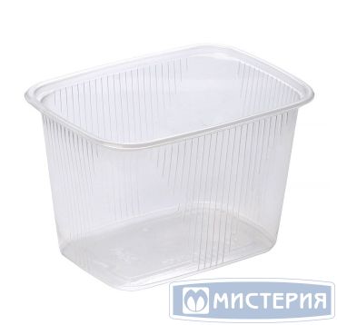 Контейнер прямоугольный 108х82х69мм, 350 мл, полупрозрачный