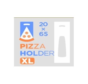 Пакет "переноска" для пиццы [200+200]х650 мм 35 мкм, прозр., ПНД, 100 шт/упак 10 упак/кор РОССИЯ 2393595