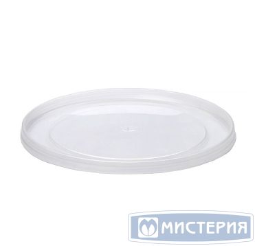 Крышка для контейнера под пресервы и мёд, кругл., d 145мм, прозрачная, ПП