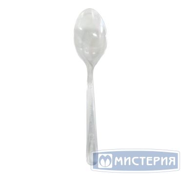 Ложка одноразовая Кристалл 125 мм, прозр., ПС, 50 шт/упак 2 500 шт/кор РОССИЯ 4035П2