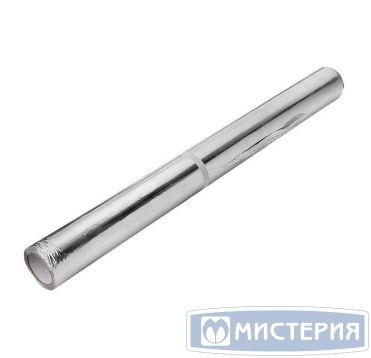 Фольга алюминиевая 29 см, 9 мкм Супер эконом МП-М 1 рул/упак 16 рул/кор РОССИЯ 101250