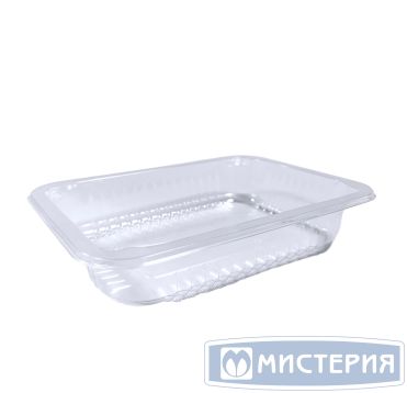 Контейнер под запайку 415 мл, 1-секц. 187х137х25 мм, прозр., ПП, 50 шт/упак "Южуралпак" 400 шт/кор РОССИЯ EC-187-25 (А)
