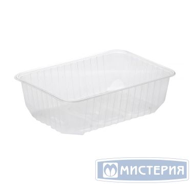 Контейнер прямоугольный, 186х132х46мм, 750мл, полупрозрачный ПП