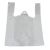 Пакет "майка" 25+12х45см,  ПНД, белая, 10мкм 